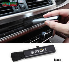 Black Car Cleaning Brush Sticker For Mercedes Benz Smart Fortwo Forfour Forjeremy 2024 - buy cheap