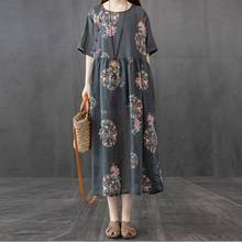 Vintage Casual Dresses Summer Woman Short Sleeve Dress For Ladies Buttons Midi Dress Summer Vestido Women'S Clothing China 11348 2024 - buy cheap