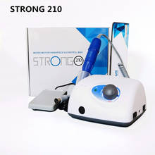 New Arrival STRONG 210 65W 45000rpm 105L/35K rpm 102L  Handpiece 2.35mm Nail Drills Manicure Machine Pedicure Electric File Bits 2024 - buy cheap