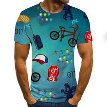 Newest 3D Printed T-Shirt Ink Draw Pattern Short Sleeve Summer Casual Tops Tees Fashion O-Neck Tshirt Male 2024 - buy cheap