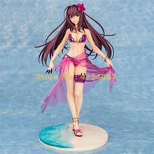 Anime fate/ grand order 1/7 scathach maiô biquíni pvc figura de ação coleção modelo boneca sexy 22cm brinquedo 2024 - compre barato