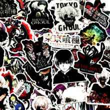 50pcs Japan Anime Tokyo Ghoul For Luggage Laptop Skateboard Bicycle Backpack Decal Pegatinas Toy Stickers For Children Gift 2024 - buy cheap