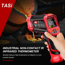 TASI-termómetro infrarrojo sin contacto TA603A/B/C, medidor de temperatura Digital con retroiluminación, pirómetro con pantalla LCD a Color, 50:1 2024 - compra barato