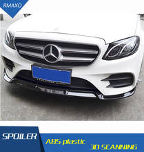 Para o BENZ W213 spoiler Traseiro ABS Traseiro front Bumper Bumpers Protector Para W213 Body kit amortecedor traseiro lábio Difusor traseiro spoiler 2024 - compre barato