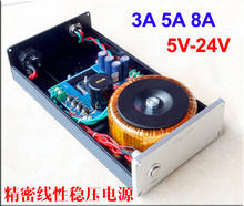 WEILIANG AUDIO-fuente de alimentación regulada lineal, 120W, salida de CC, voltaje de 5V-24V/caja de disco duro de 12V por defecto, NAS 2024 - compra barato