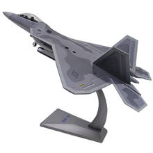 1/72 Scale Alloy Fighter F-22 US Air Force Aircraft F22 Raptor Model Toys Children Kids Gift for Collection 2024 - buy cheap