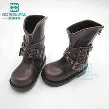 Botas con tachuelas de alta calidad para tío BJD, 10,7 cm x 5cm, SD10 SD13 SD17 POPO68 BJD Uncle boy 2024 - compra barato