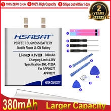 HSABAT 0 Cycle 380mAh APP00277 Battery for APack 1ICP4/24/28 High Quality Replacement Accumulator 2024 - buy cheap