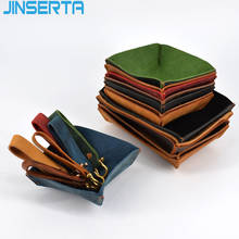 Jinserta-caixa de couro genuíno para armazenamento de jóias, bandeja organizadora para decoração de artigos diversos 2024 - compre barato