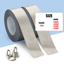 20M/Roll Adhesive Conductive Fabric Cloth Tape RF/EMI/EMF Shield Tape For LCD EMI Anti-Radiation Shield Single Side Glue 2024 - buy cheap