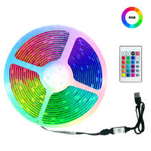 LED Strip Light Flexible Lamp RGB SMD2835 DC5V  USB Infrared Remote Controller 1M 2M 3M 4M 5M Diode TV Backgound Lamp Decor 2024 - buy cheap