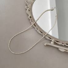 Женское колье из серебра 925 пробы Morivovog, элегантное роскошное Ожерелье Неправильной Формы в стиле барокко, украшение на день рождения 2024 - купить недорого
