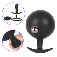 Inflatable Anal Plug Butt Plug Prostate Massage Anal Expanding Dilator Stimulator Sex Toys for Women Men Anal Balls Adult Toys 2024 - buy cheap