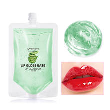 Base de brillo de labios de Aloe, 100ml, bálsamo labial hidratante transparente, Material de lápiz labial, Gel Base hecho a mano, aceite Base de lápiz labial 2024 - compra barato