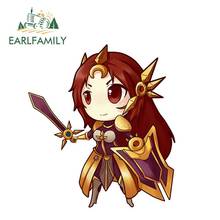 EARLFAMILY 13cm x 11.7cm LOL Leona Cartoon Graphics Car Laptop Sticker Game Car Stickers Auto Decal Funny Vinyl Car Wrap 2024 - buy cheap