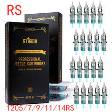 Tattoo Needles Revolution Cartridge Round Shader #12 (0.35mm needle) RC1205RS RC1207RS RC1209RS RC1211RS RC1214RS 20 pcs 2024 - buy cheap