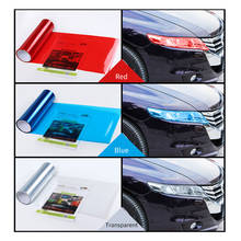 Car Styling Car Color Change Film Car Headlight/Taillight Tint Styling Waterproof Protective PVC Film Car Stickers Accessories 2024 - buy cheap