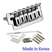 High Quality Guitar Bridge Tremolo Bridge System Chrome with Whammy Bar for  6 String Electric Guitar Parts Made In Korea 2024 - buy cheap