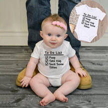 Забавный детский комбинезон из 100% хлопка для новорожденных, милый комбинезон с короткими рукавами, летняя модная одежда для малышей 2024 - купить недорого