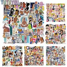 PC2017 Animation Theme Series Cartoon Scrapbooking Stickers Decal For Guitar Laptop Luggage Car Fridge Graffiti Sticker 2024 - buy cheap