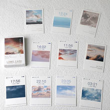 28 unids/set * 52*80mm Sunset crepúsculo Lomo tarjeta Mini Tarjeta de tarjeta de felicitación de regalos de Navidad y Año Nuevo 2024 - compra barato