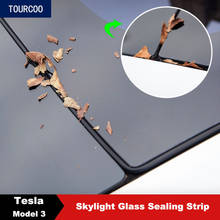 For Tesla Model 3 Windshield Roof Skylight Glass Sealing Strip Noise Lowering Reduction Seal Car Accessories 2024 - buy cheap