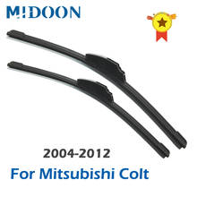 MIDOON limpiaparabrisas cuchillas para Mitsubishi Colt ajuste gancho armas 2004, 2005, 2006, 2007, 2008, 2009, 2010, 2011, 2012 2024 - compra barato