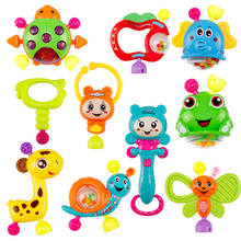 10PCS Baby Spin Rattle Musical Teether Toy Early Educational Toys Toy Set Early Educational Toys Month Baby Infant, Newborn #10 2024 - buy cheap