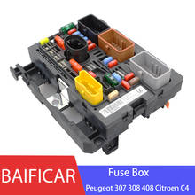 Baificar-montaje de caja de fusible auténtico bajo capó, 9809742880, 9666700480, BSM, R05, R20, para Peugeot 307, 308, 408, Citroen C4 2024 - compra barato