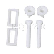 Toilet Seat Plastic Screws Fixings Nuts Toilet Seats Hinges Repair White BQLZR 2024 - buy cheap