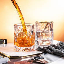 Jankng cocktail de vinho vidro uísque vidro curto europeu barra personalidade criativa uísque cerveja copo verre beber brandy 2024 - compre barato