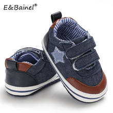 E&Bainel Baby Shoes Classic Canvas Baby Boy Shoes Sneaker Stitching Soft Bottom Anti slip Toddler Newborn First Walker Prewalker 2024 - buy cheap