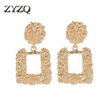 ZYZQ Rome Punk Style Drop Earrings Trendy Jewelry Party Accessories High Quality New Year's Gift Wholesale Lots&Bulk Earrings 2024 - buy cheap