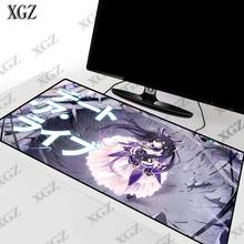 XGZ-alfombrilla de ratón de goma Natural con borde de bloqueo para ordenador, teclado para Gaming, chica bonita de Anime japonés, Xxl 2024 - compra barato