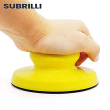 Sujelli-Soporte de disco de lijado Flexible de 5 pulgadas, almohadilla de pulido de mano redonda, disco de lijado de pulido de mano, 2 uds. 2024 - compra barato