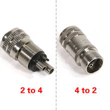 Dental accessories Turbine Adapter Holes Changer 4 to 2/2 to 4 Hole For High Speed Handpiece or Air Motor 2024 - buy cheap