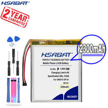 New Arrival [ HSABAT ] 2300mAh Replacement Battery for ONKYO DP-X1 XDP-300R 100R Player Accumulator 5 Wire 2024 - buy cheap