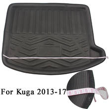 Rear Cargo Boot Liner Trunk Mat Tray Carpet For Ford Kuga 2013 2014 2015 2016 2017 2024 - buy cheap