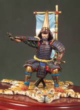 Kit de figura de resina para montagem 1/32 samurai commander 2024 - compre barato