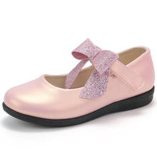 Новинка 2020 года; От 1 до 12 лет модная Праздничная обувь принцессы с бантом и цветочным рисунком для маленьких девочек; Детские платья для вечеринки и свадьбы; женская обувь 2024 - купить недорого