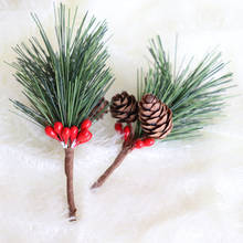 9cm mini árvore de natal flores artificiais planta agulha pinheiro enfeites de mesa de pinho plástico decorações de natal para casa 2024 - compre barato
