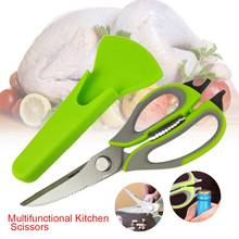High Quality Kitchen Scissors Knife For Fish Chicken Household Stainless Steel Multifunction Cutter Shears Cooking Tools 2024 - buy cheap