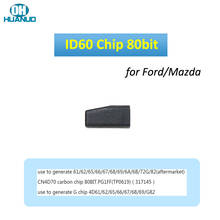New 4D ID60 80BITS Ceramic Transponder Chip for-Ford Connect-Fiesta Focus Ka-Mondeo 4D60 Chip 2024 - buy cheap