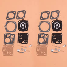 Conjuntos de Reparo Do Carburador Reconstruir Kit Fit Para Jonsered 49SP 2 50 51 52 60 62 66E HS-21D HS-101C Tillotson RK-23HS Peças De Ferramenta 2024 - compre barato