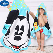 Disney-toallas de baño de algodón para niños, color rojo, amarillo, Minnie, Mickey mouse 2024 - compra barato
