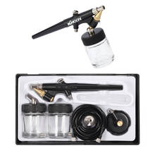 Airbrush Paint Kit High Atomizing Siphon Feed Spray Gun Single Action Air Brush Kit for Makeup Art Painting Tattoo Manicure 2024 - buy cheap