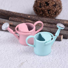 1/12 Metal Watering Can Garden miniature Decoration for Children Kids Dolls Acces Dollhouse Miniature Furniture 2024 - buy cheap