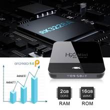 2021 New  H96 MINI H8 Android TV Box 9.0 8/16G RK3228A Quad Core 4K WIFI BT4.0 Set Top Box smart TV home android tv box 2024 - buy cheap