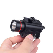 Pistola láser Combo de luz táctica, armas AR15 M4 M16, linterna de Rifle con interruptor trasero para pistola de mano casi de tamaño completo 2024 - compra barato