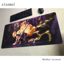 Kimetsu no Yaiba mouse pad 90x40cm mousepads Fashion gaming mousepad gamer home High quality mouse pads keyboard pc pad 2024 - buy cheap